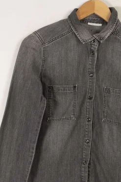 Clearance IKKS Chemise e - Taille S/36 Gris