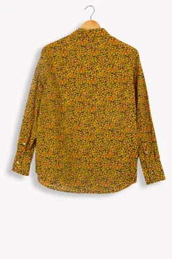 Store Ines de la Fressange Paris Chemise Maureen à fleurs - 34 Jaune