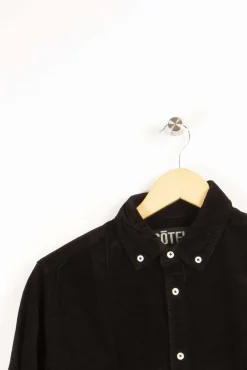 Outlet Côtelé Paris Chemise milleraie e - XS/34 Noir