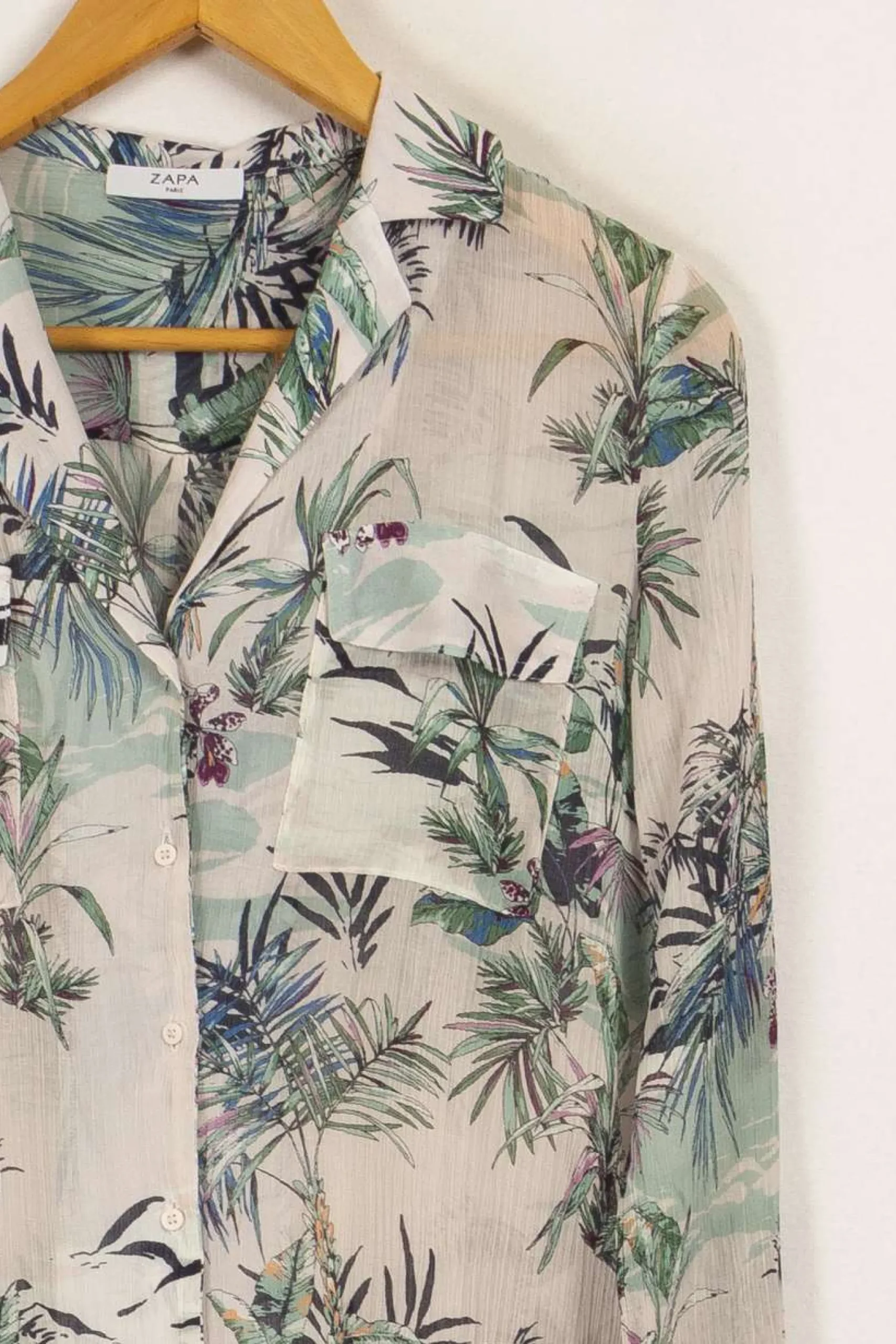 Flash Sale ZAPA Chemise à motifs - Taille XS/34 Multicolore