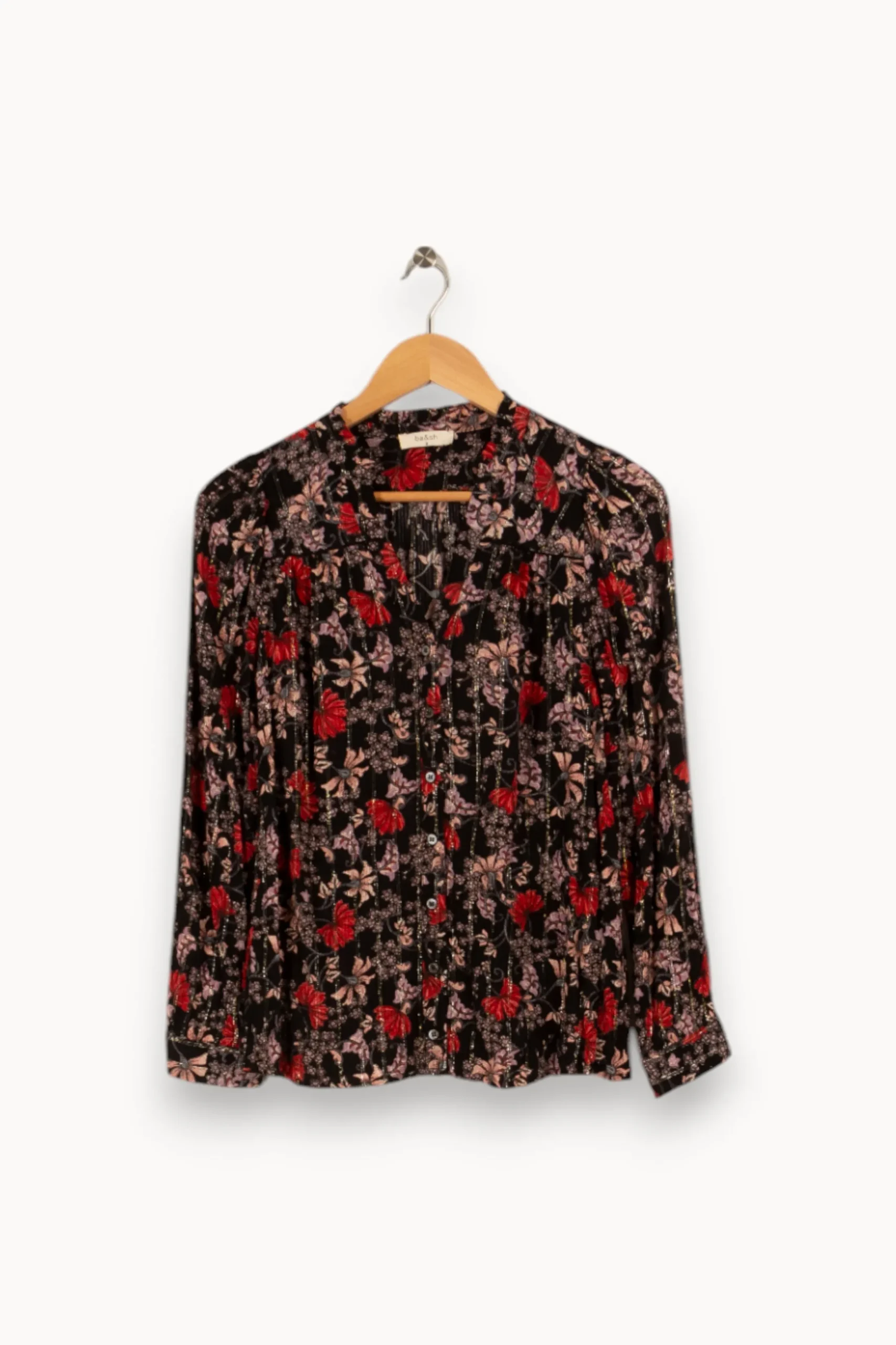 Best ba&sh Chemise - Taille XS/34 Multicolore