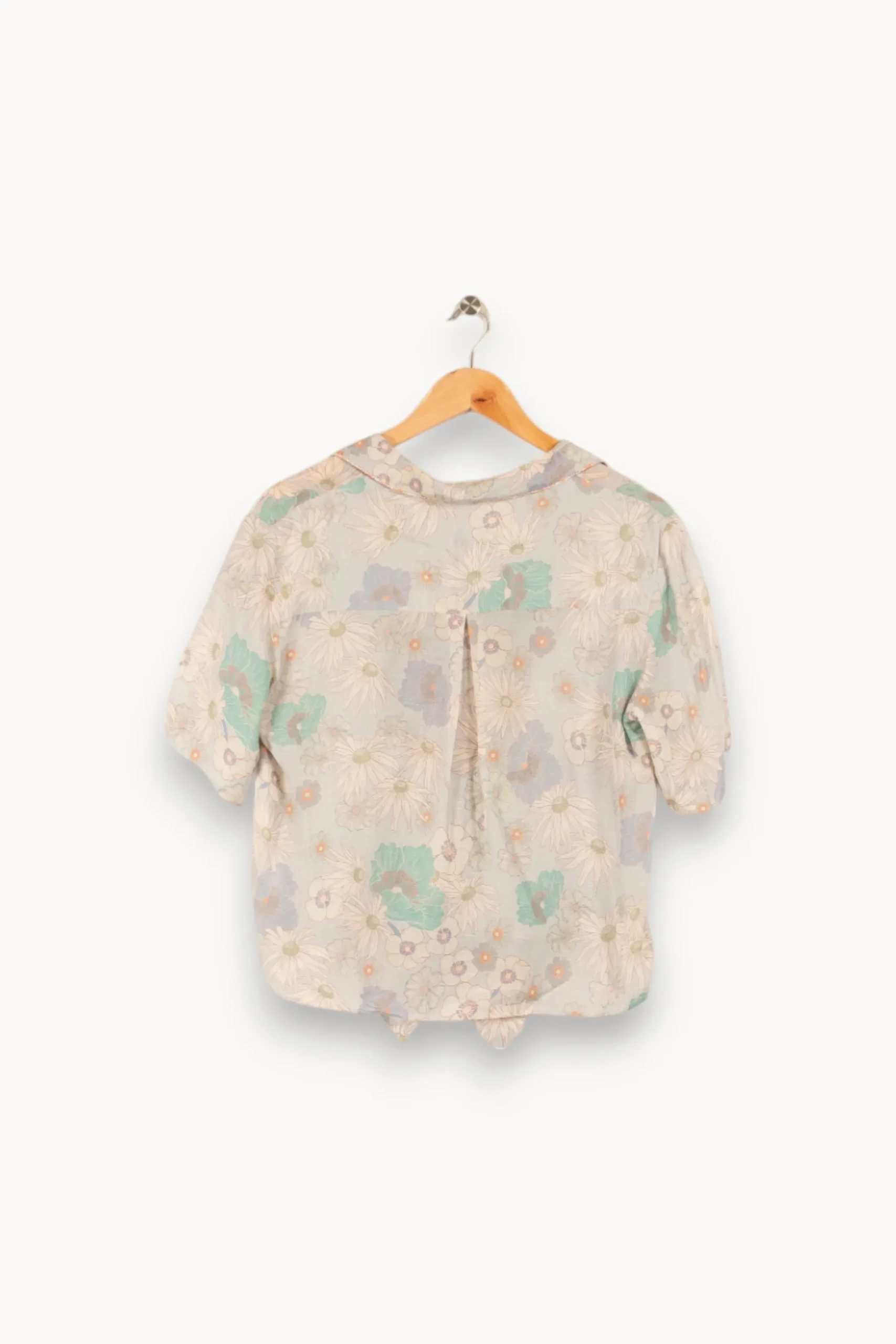 New Sandro Chemise pastel - Taille L/40 Multicolore
