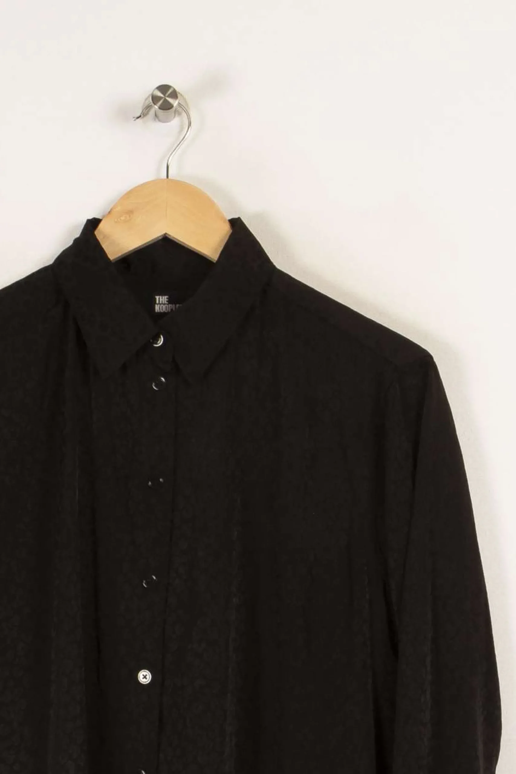 Shop The Kooples Chemise e - Taille L/40 Noir
