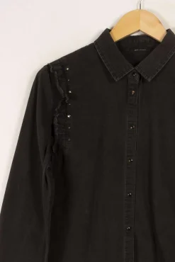New IKKS Chemise e - Taille L/40 Noir