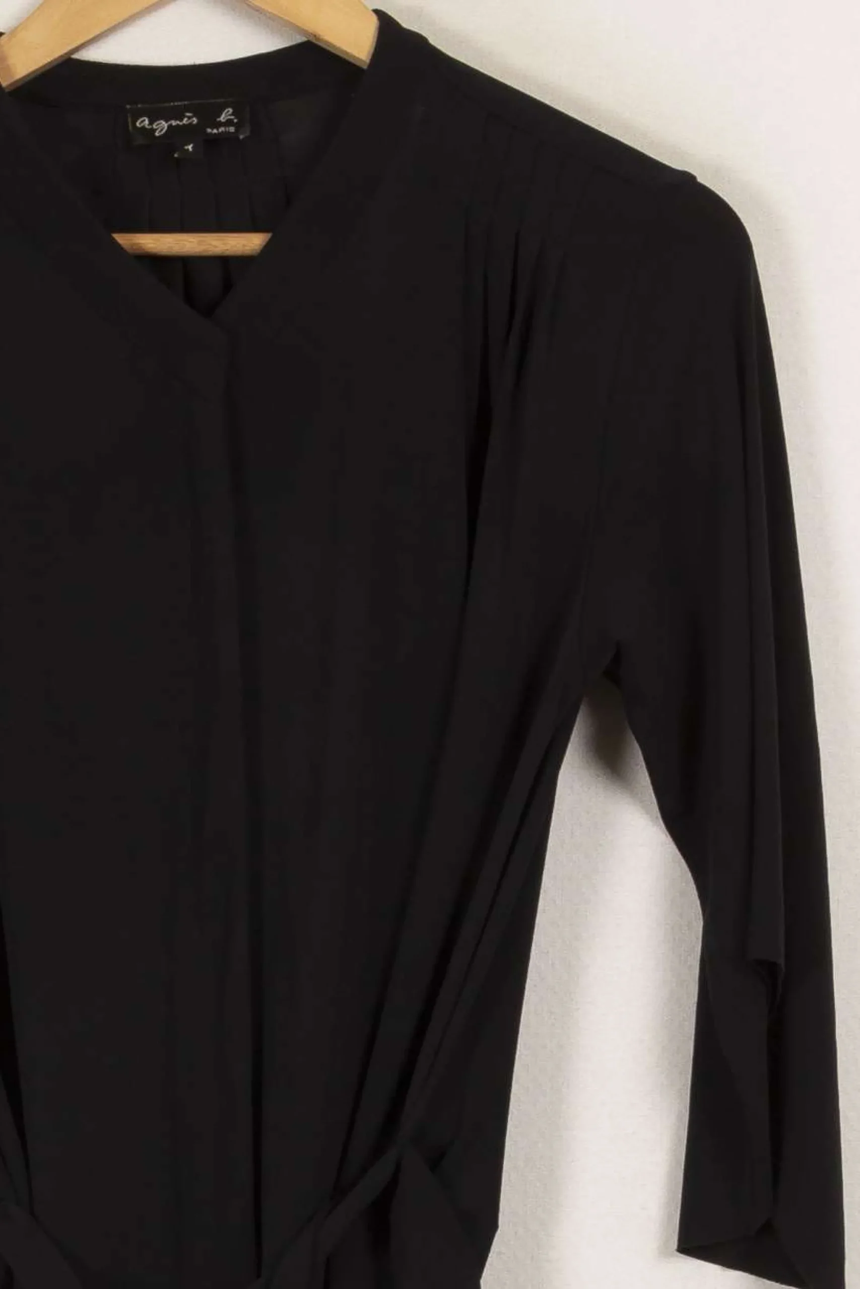 Fashion Agnès b. Chemise e - Taille S/36 Noir
