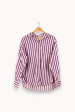 Flash Sale Essentiel Antwerp Chemise rayée te - Taille XS/34 Violet
