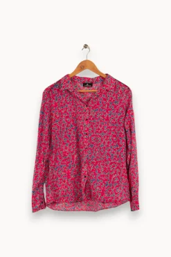 Sale One Step Chemise à motifs - Taille XL/42 Rose