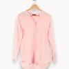Clearance Caroll Chemise - Taille XL/42 Rose