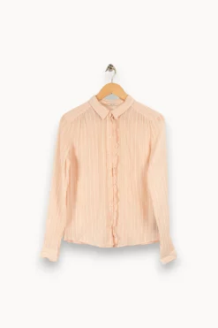 Best IKKS Chemise rayée - Taille M/38 Rose