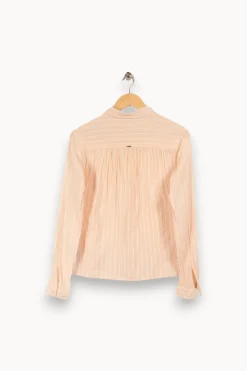 Best IKKS Chemise rayée - Taille M/38 Rose