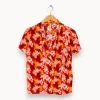 Outlet I.Code Chemise à motifs - Taille S/36 Rouge