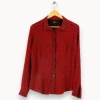 New One Step Chemise à motifs - Taille XXL/44 Rouge