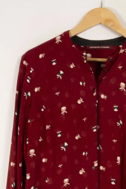 Hot Comptoir des Cotonniers Chemise à motifs - Taille S/36 Rouge