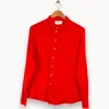 Best Sale ba&sh Chemise - Taille S/36 Rouge