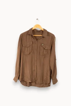 Flash Sale IKKS Chemise e - 40 - L - T3 Vert