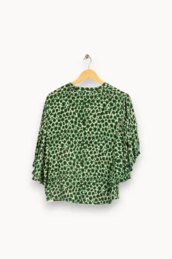Outlet Stella Forest Chemise e à motifs - Taille S/36 Vert
