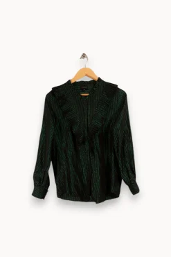 Clearance Bérénice Chemise e - Taille S/36 Vert