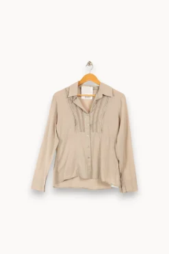 Store La Fée Maraboutée Chemisier - L/40 Gris