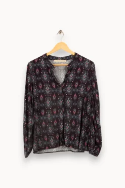 Discount La Fée Maraboutée Chemisier à motifs - Taille L/40 Multicolore