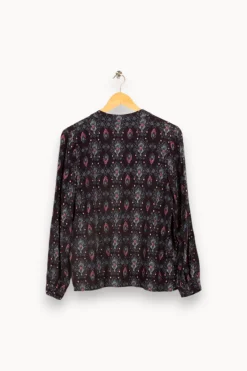 Discount La Fée Maraboutée Chemisier à motifs - Taille L/40 Multicolore