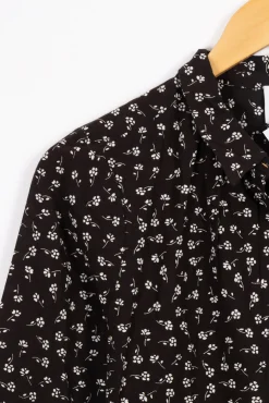 Discount Petite Mendigote Chemisier à fleurs - - S Noir