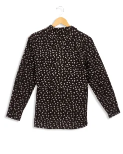 Discount Petite Mendigote Chemisier à fleurs - - S Noir