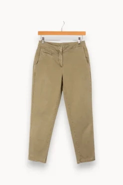 Shop La Fée Maraboutée Chino slim coton biologique - M/38 Vert