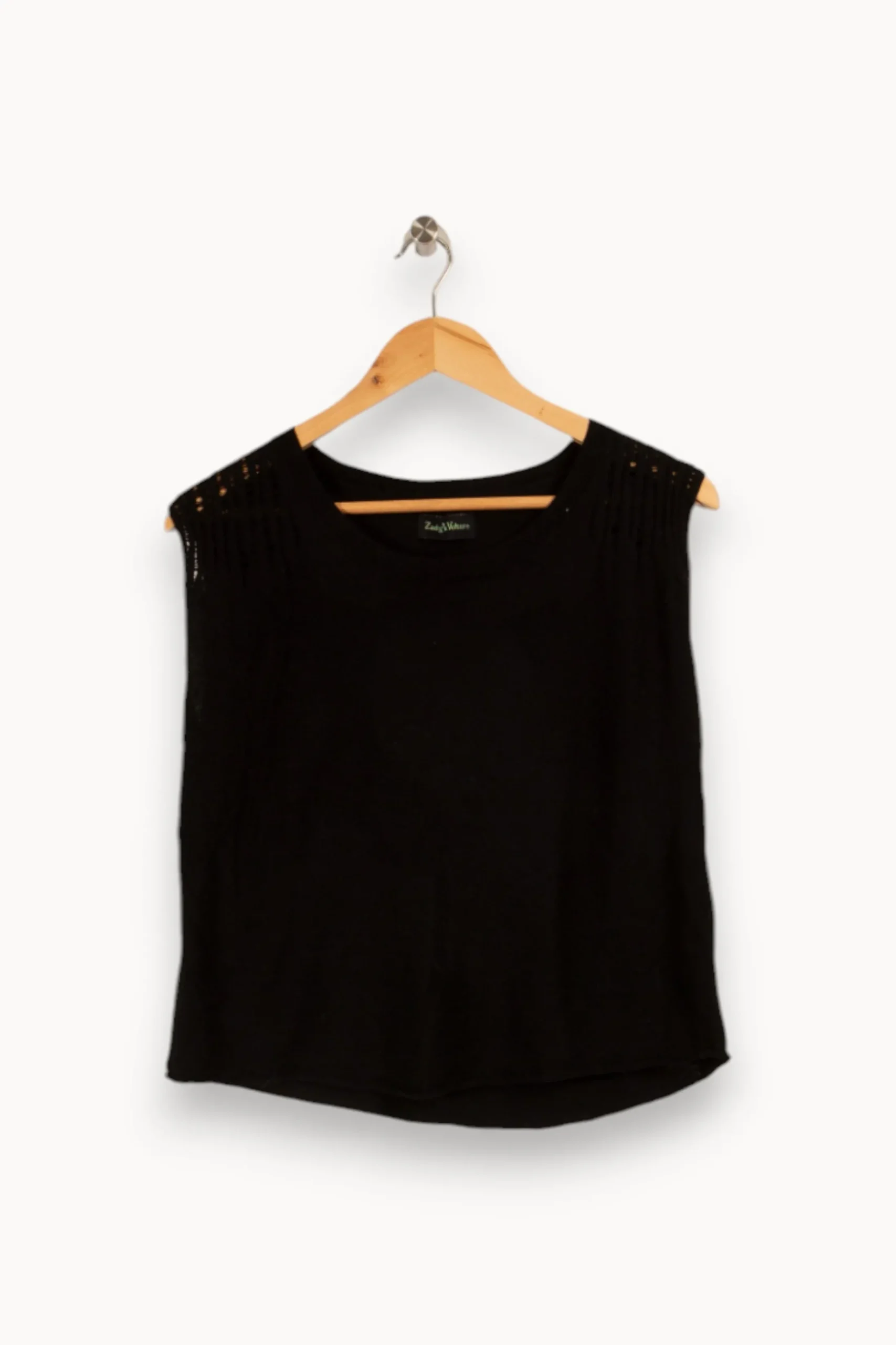 Clearance Zadig&Voltaire Débardeur sans manches - Taille M/38 Noir
