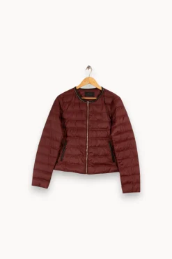 New IKKS Doudoune - Taille L/40 Bordeaux