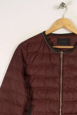New IKKS Doudoune - Taille L/40 Bordeaux
