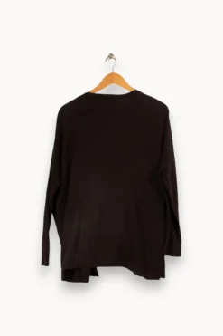 Sale ZAPA Gilet 5% cachemire - S/36 Noir