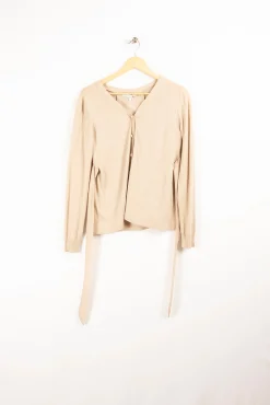 Clearance La Fée Maraboutée Gilet - S/36 Beige