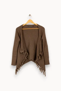 New La Fée Maraboutée Gilet - S/36 Marron