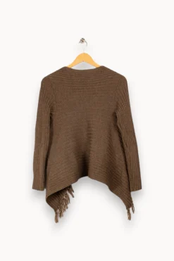 New La Fée Maraboutée Gilet - S/36 Marron