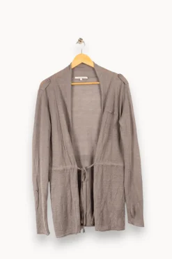 Shop Sud express Gilet - Taille L/40 Gris