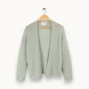 Discount Sud express Gilet clair - Taille S/36 Bleu