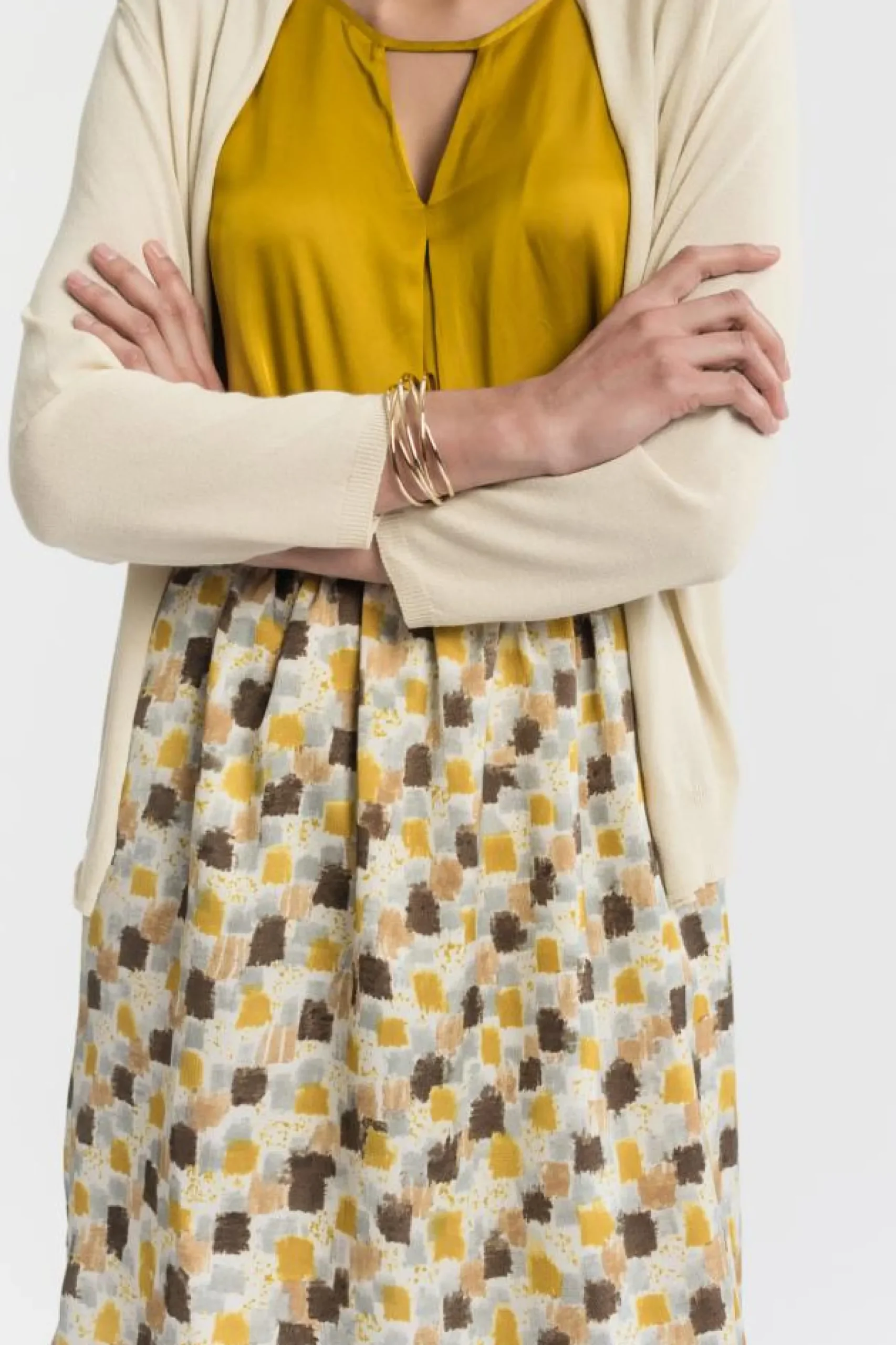 Online La Fée Maraboutée Gilet bords roulés - S/36 Bleu
