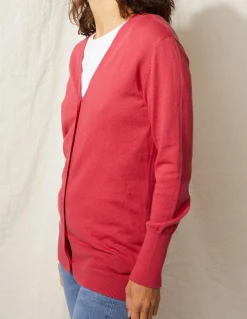 Shop Ekyog Gilet Davu - Framboise - S Rouge
