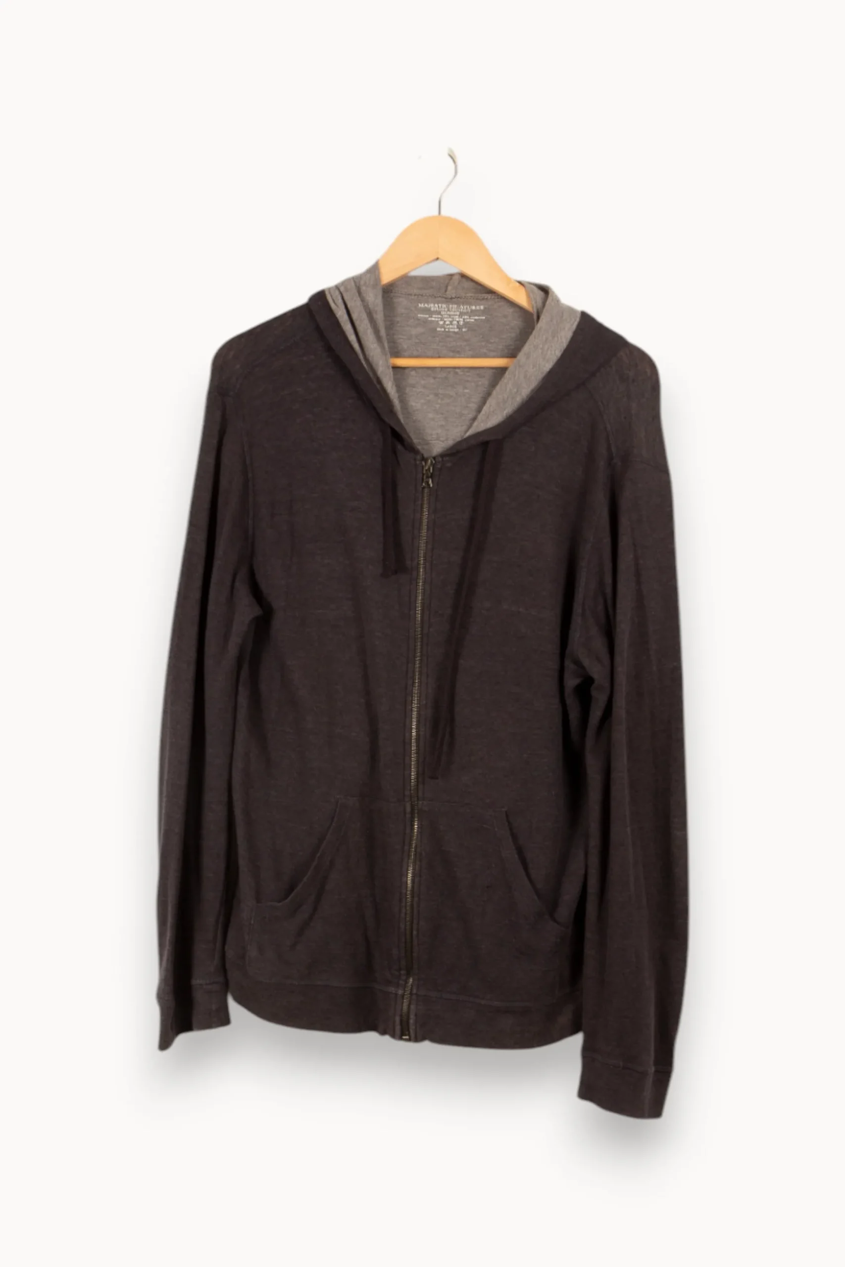 Outlet Majestic Filatures Gilet - Taille L/40 Gris
