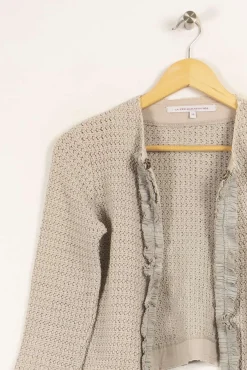 Clearance La Fée Maraboutée Gilet - Taille M/38 Gris