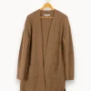 Online Gerard Darel Gilet long /marron - Taille M/38 Beige