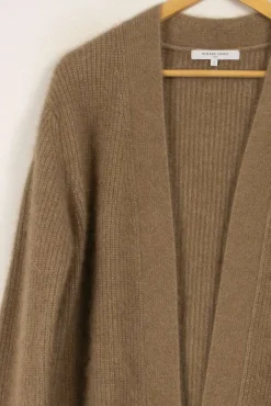 Online Gerard Darel Gilet long /marron - Taille M/38 Beige