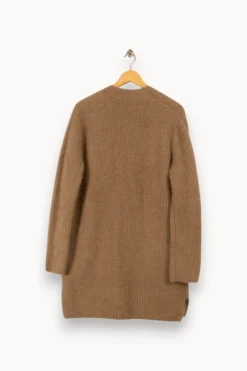 Online Gerard Darel Gilet long /marron - Taille M/38 Beige
