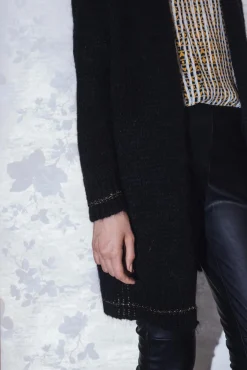 Online La Fée Maraboutée Gilet long - XS/34 Bleu