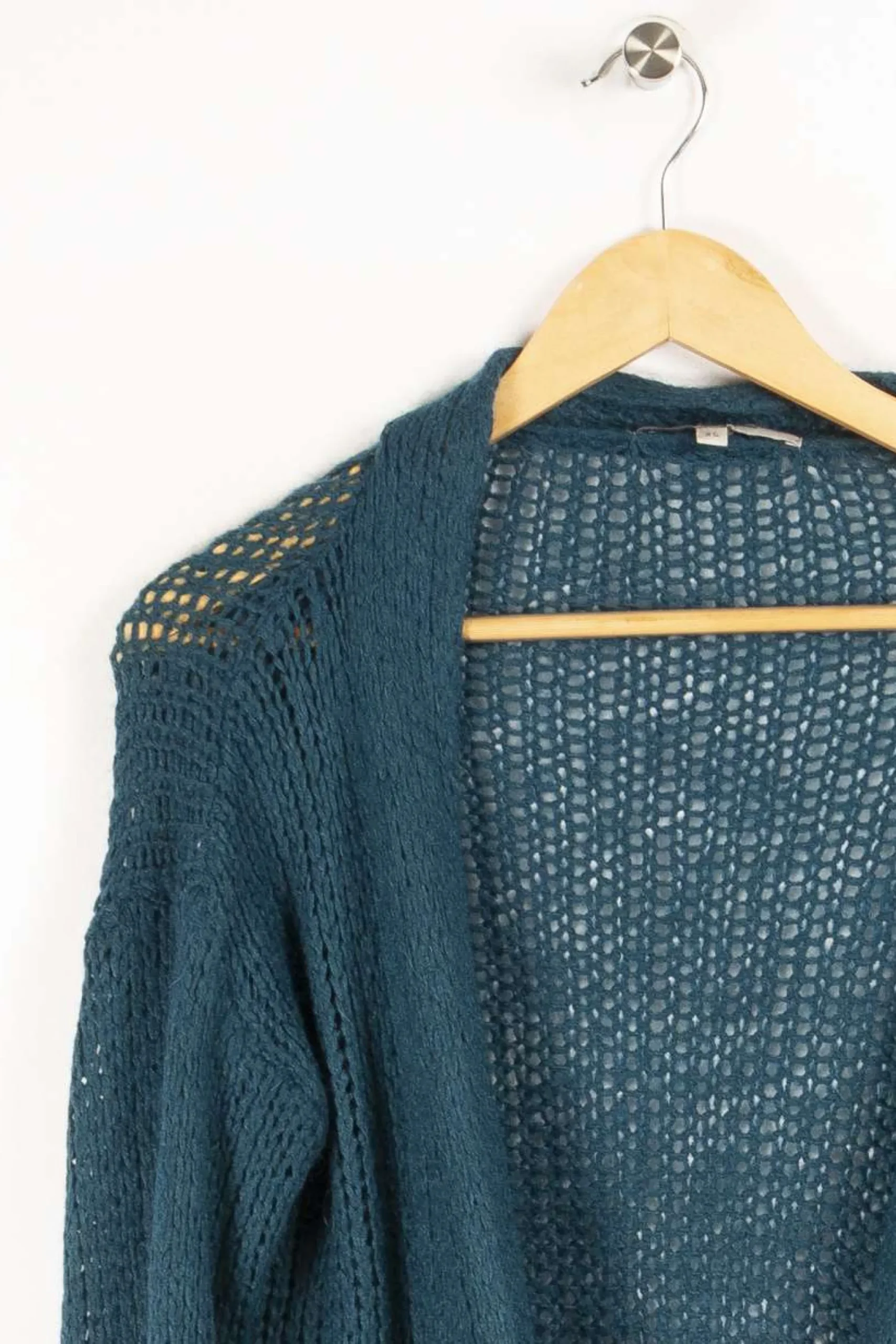 Online La Fée Maraboutée Gilet long - XS/34 Bleu
