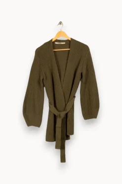 Best Sale La Fée Maraboutée Gilet long - Taille XS/34 Vert