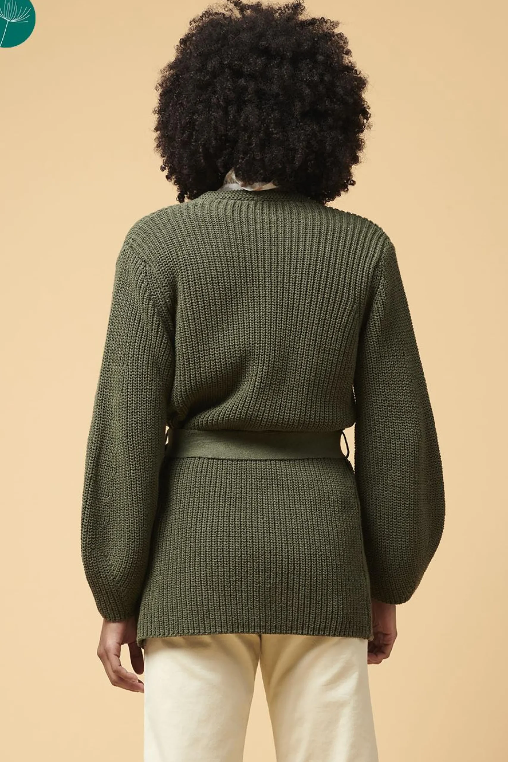 Best Sale La Fée Maraboutée Gilet long - Taille XS/34 Vert