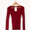 Best Vanessa Bruno Gilet Made in France - S/36 Bordeaux