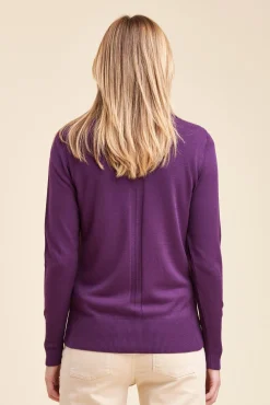 Shop La Fée Maraboutée Gilet maille fine - XS/34 Rouge