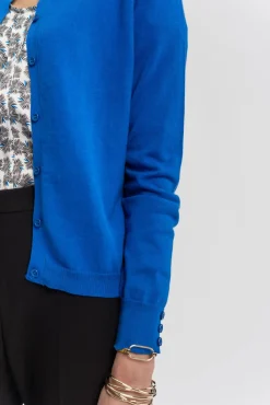 New La Fée Maraboutée Gilet manches boutonnées - XS/34 Noir